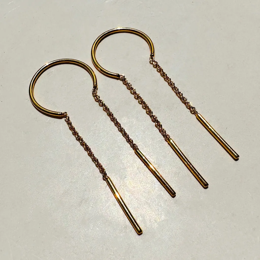 Threader Chime Earrings