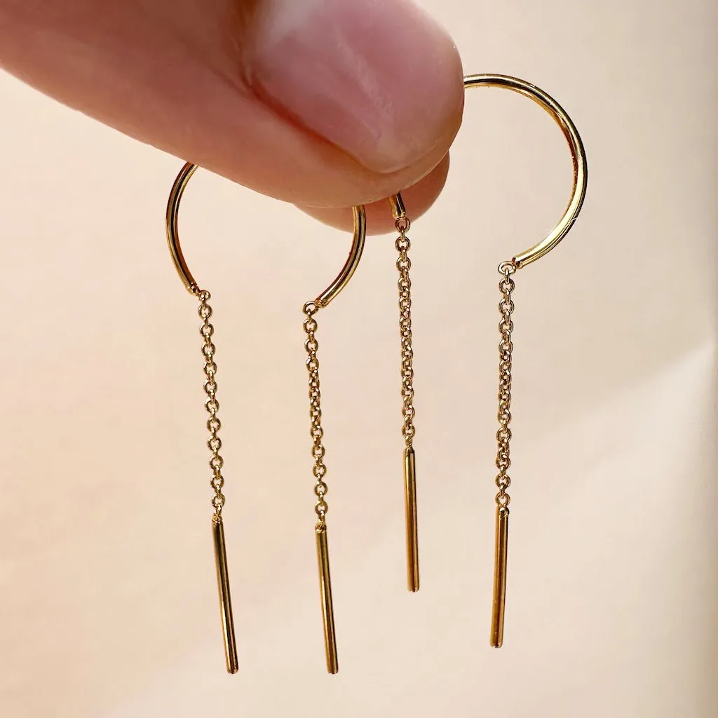 Threader Chime Earrings