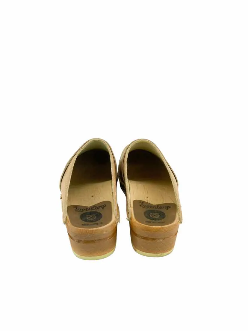 Troentorp of Sweden, Women's Da Vinci Clogs, Light Tan, Size 39 EU (9-9.5 US)