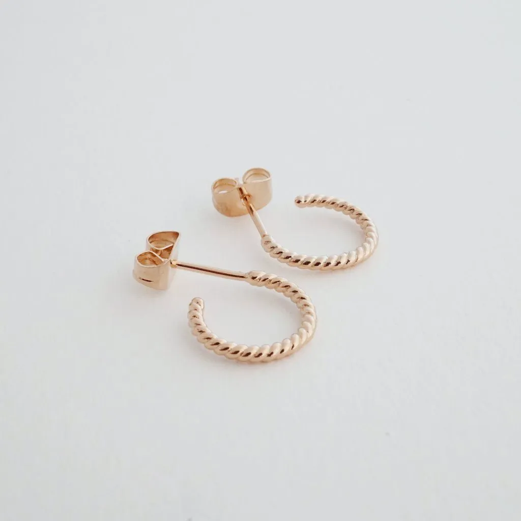 Twisted Rope Hoops