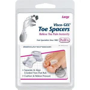 Unisex PediFix Visco-GEL Toe Spacers 2 Pack