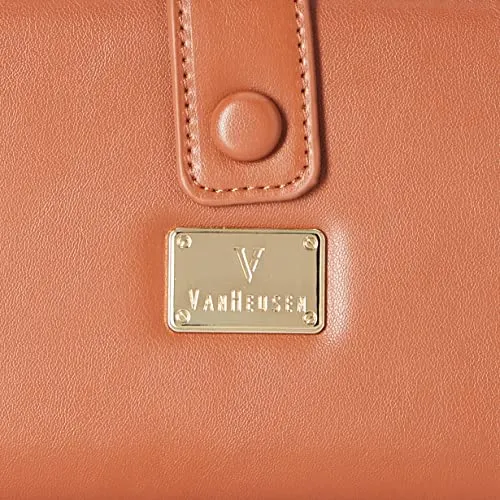 Van Heusen Women's Rust Wallet-with Button-(VWBGIRGFF002266)