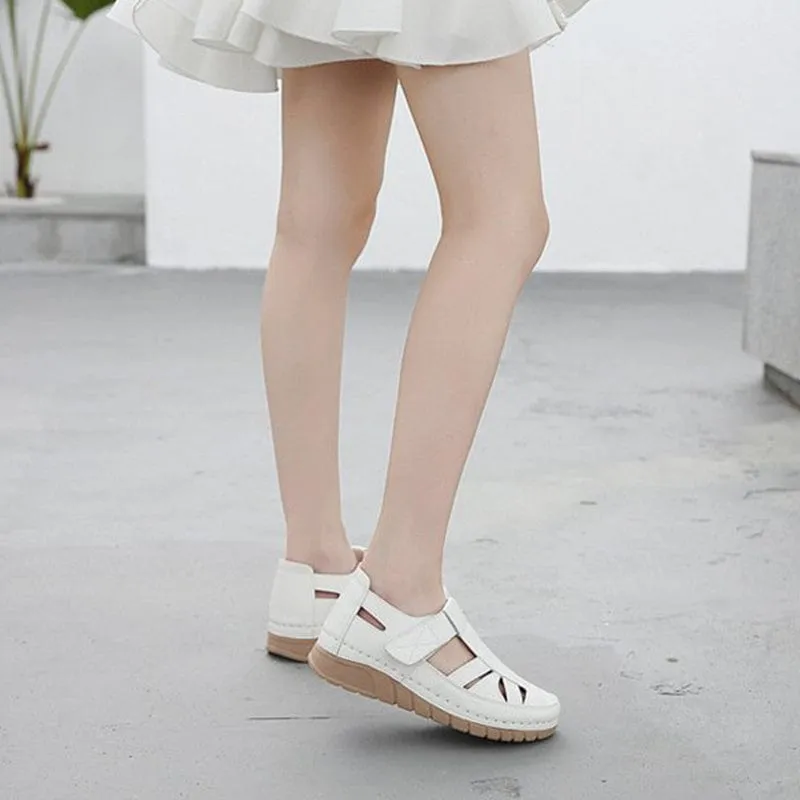 Women Light Soft Hollow Platfoam Sandals