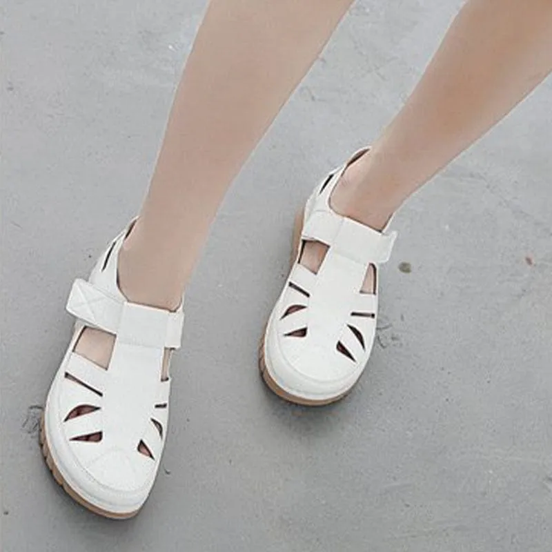 Women Light Soft Hollow Platfoam Sandals