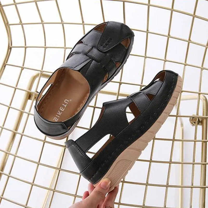 Women Light Soft Hollow Platfoam Sandals