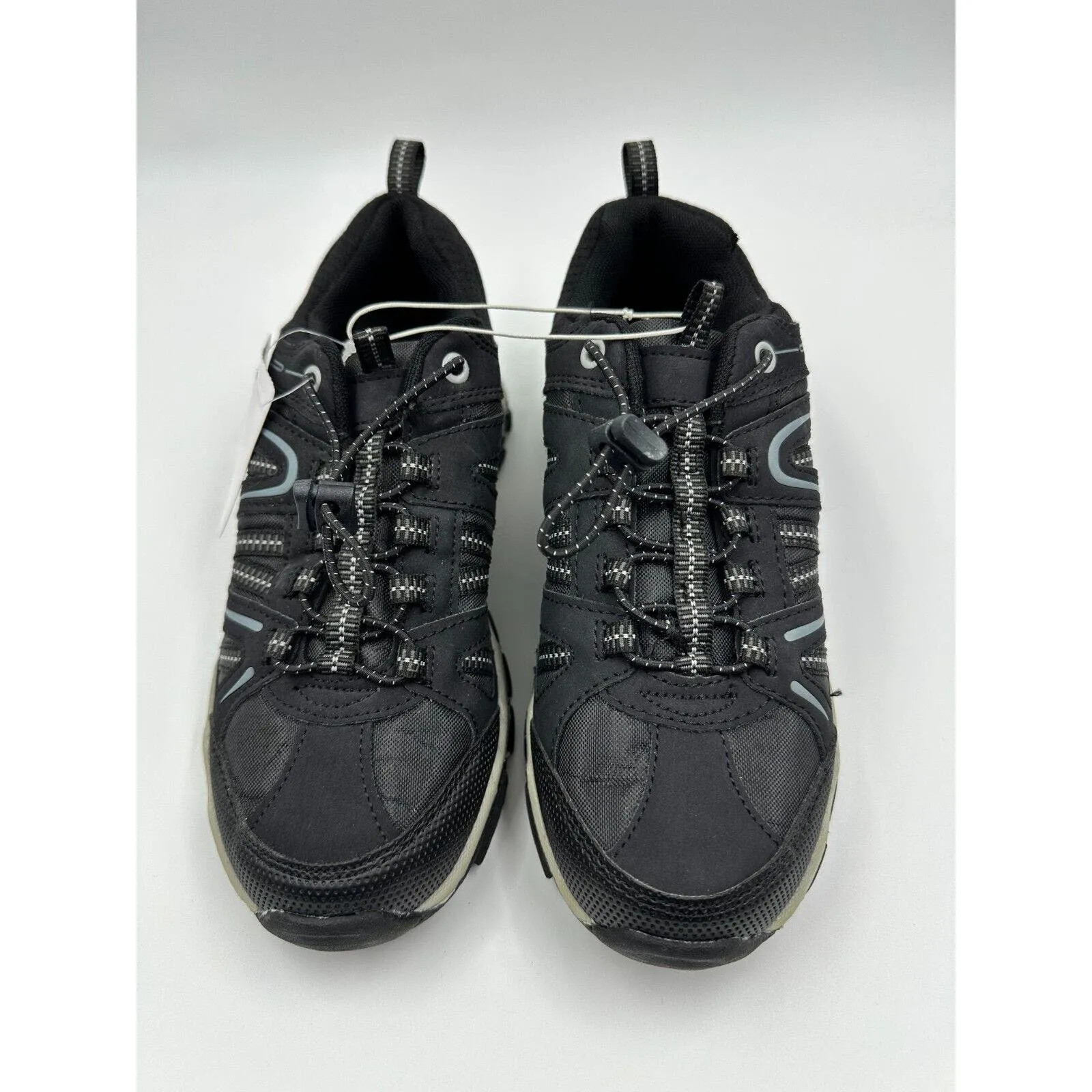 Women's Size 5, Black Rugged Style Sneakers