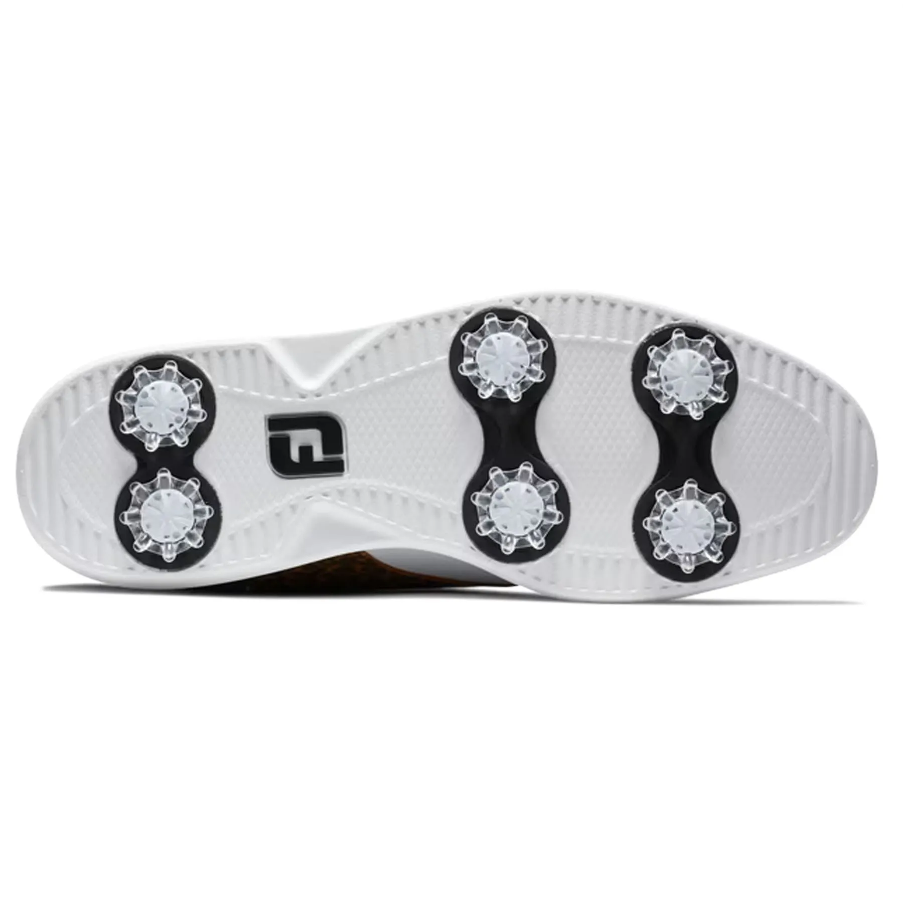 Womens Traditions Spikeless Golf Shoes White/Black/Multi - AW24