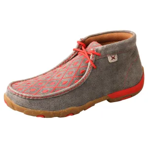 Women's Twisted X Grey & Grenadine Chukka Driving Moc