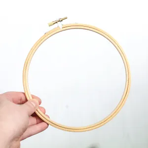 Wooden Embroidery Hoop 6"