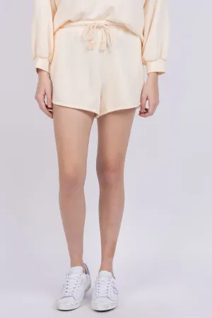 Xirena Mimie Sweatshort In Ivory Shell