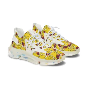 Yellow Rubber Ducks Women's Mesh Sneakers